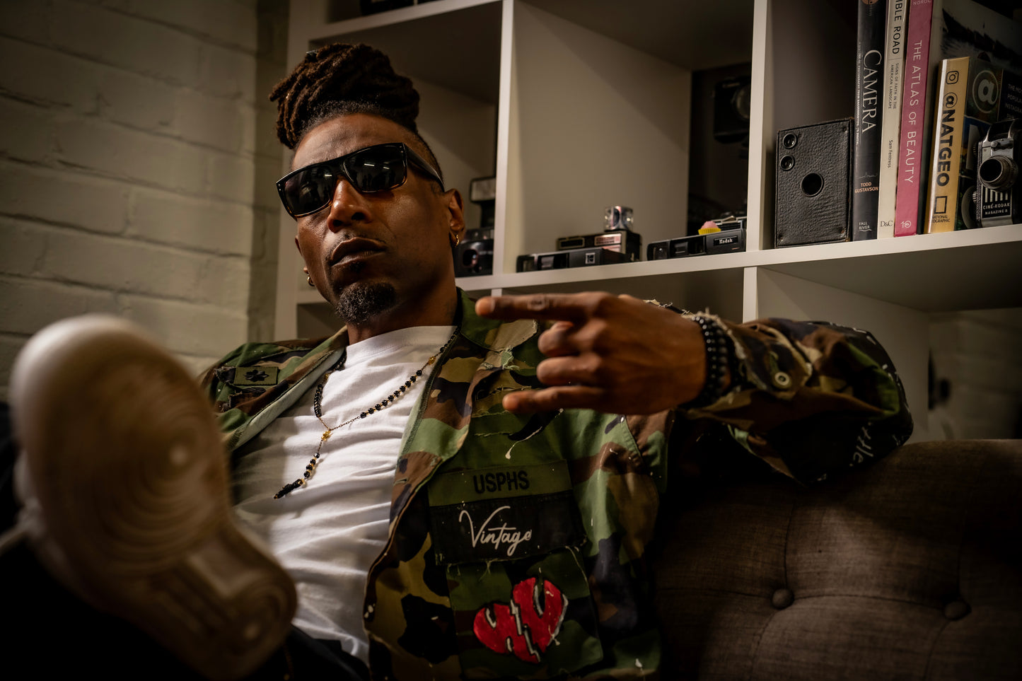 Love Is A Battlefield Camo Jacket