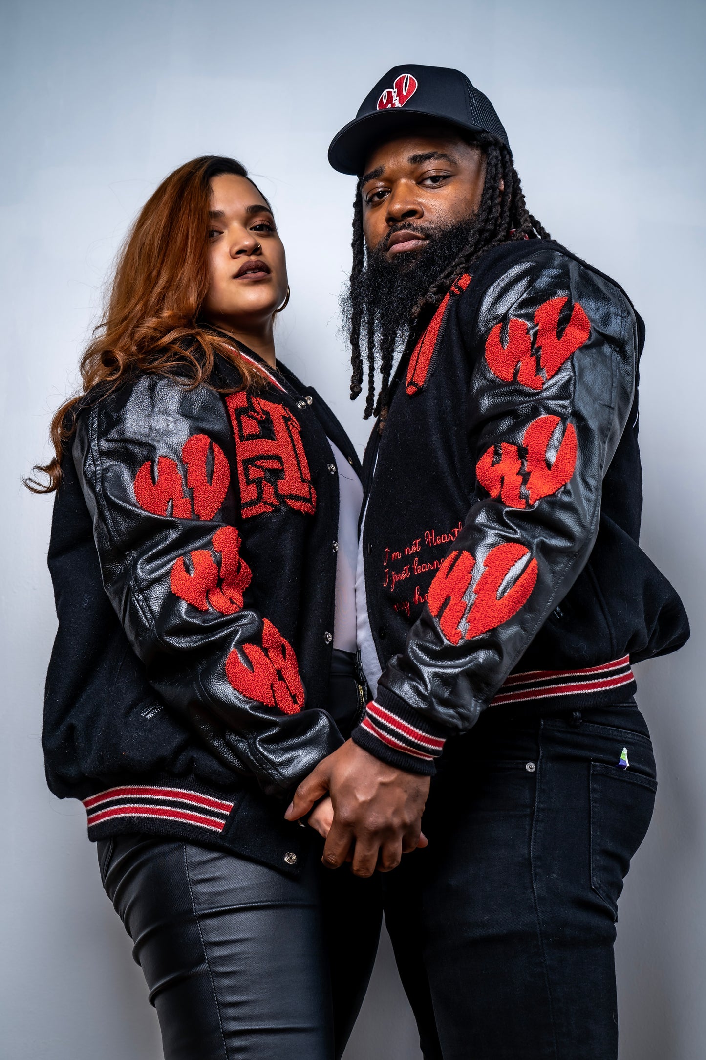 Hearts On My Sleeve Varsity Jacket