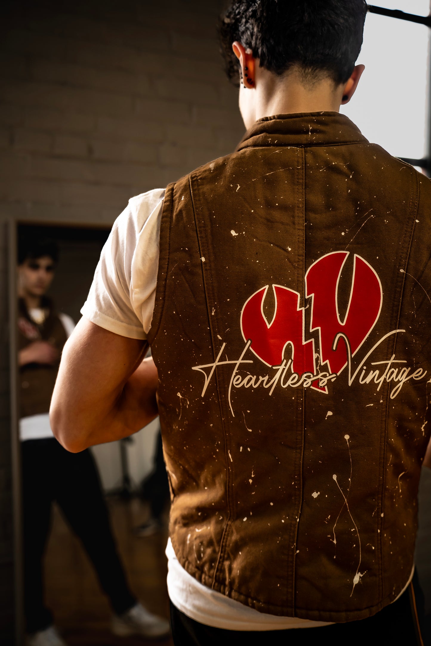 Heartless Vintage Sherpa Lined Vest