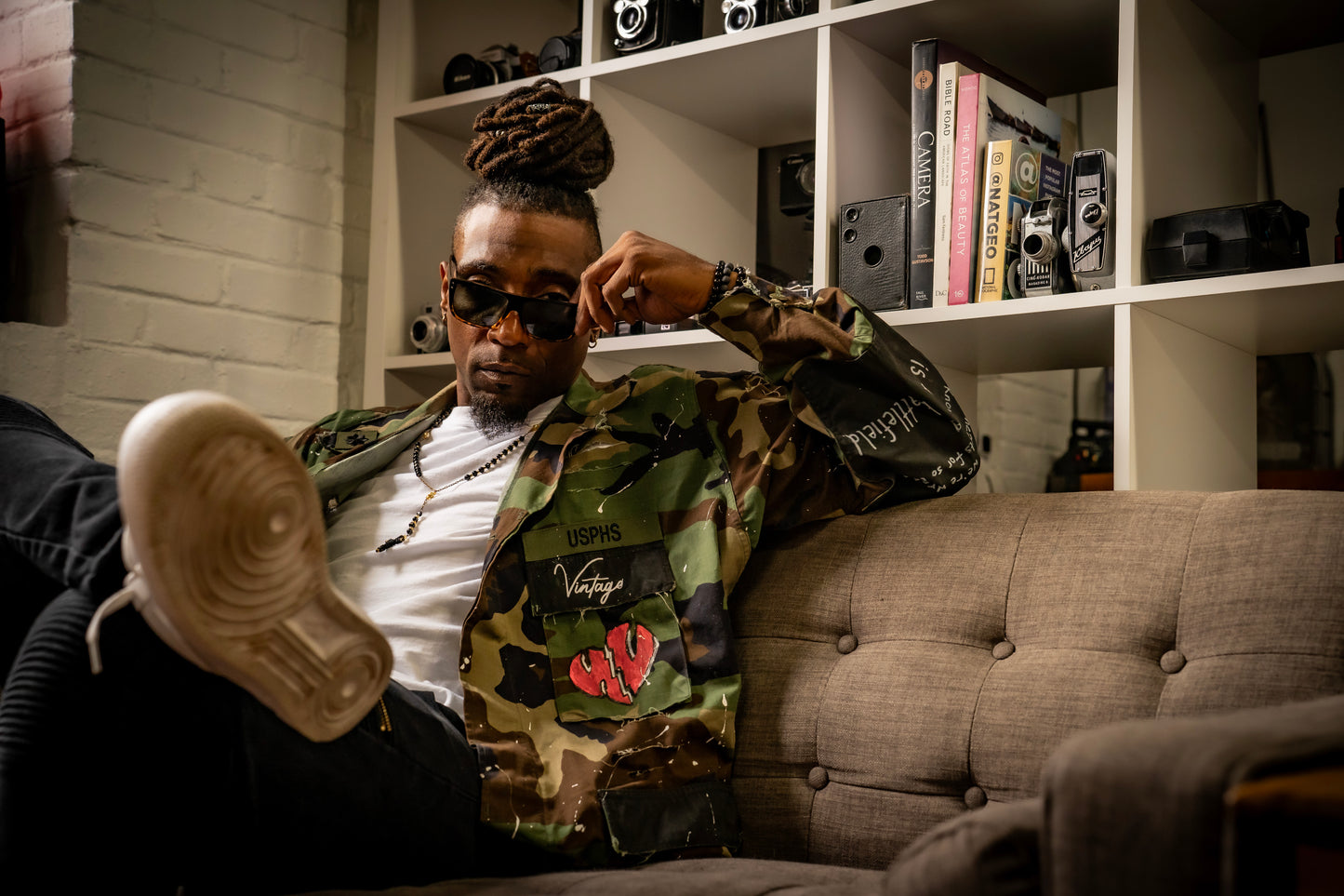 Love Is A Battlefield Camo Jacket