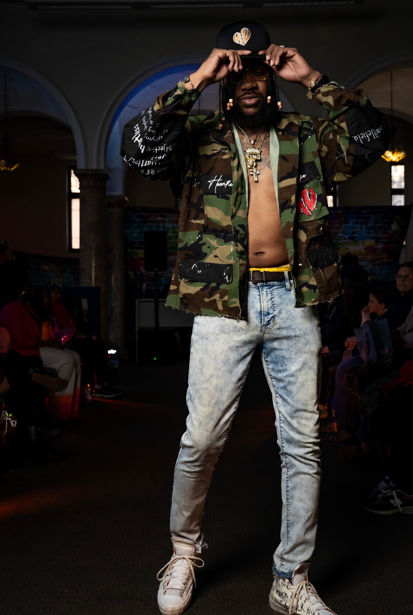 Love Is A Battlefield Camo Jacket